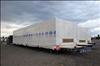 Pre-constructed units are held just outside the park before a late night journey to Canyon Village.